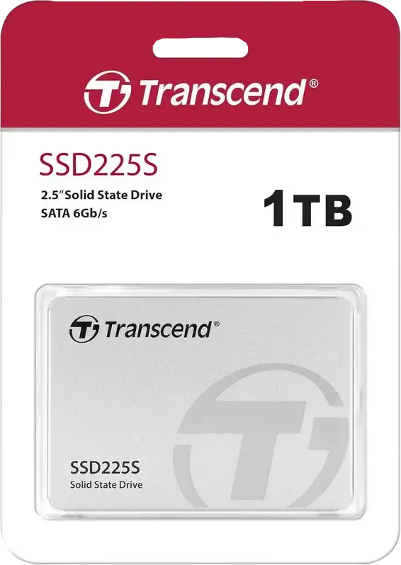 Transcend SSD225S 1000GB 2.5" Internal SSD SATA III 6Gb/s 3D NAND Flash Up to 530MB/s Read 480MB/s Write TS1000GSSD225S