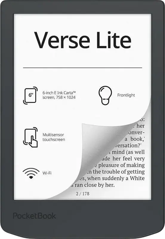 eBook Reader PocketBook 619 Verse Lite, Gri