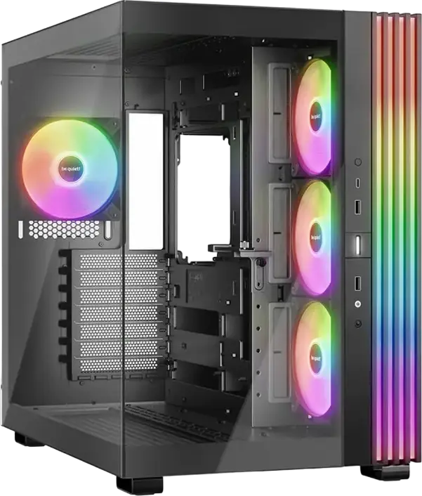 Carcasă PC be quiet! Ligh Base 600 LX, Midi-Tower, Fără PSU, Negru