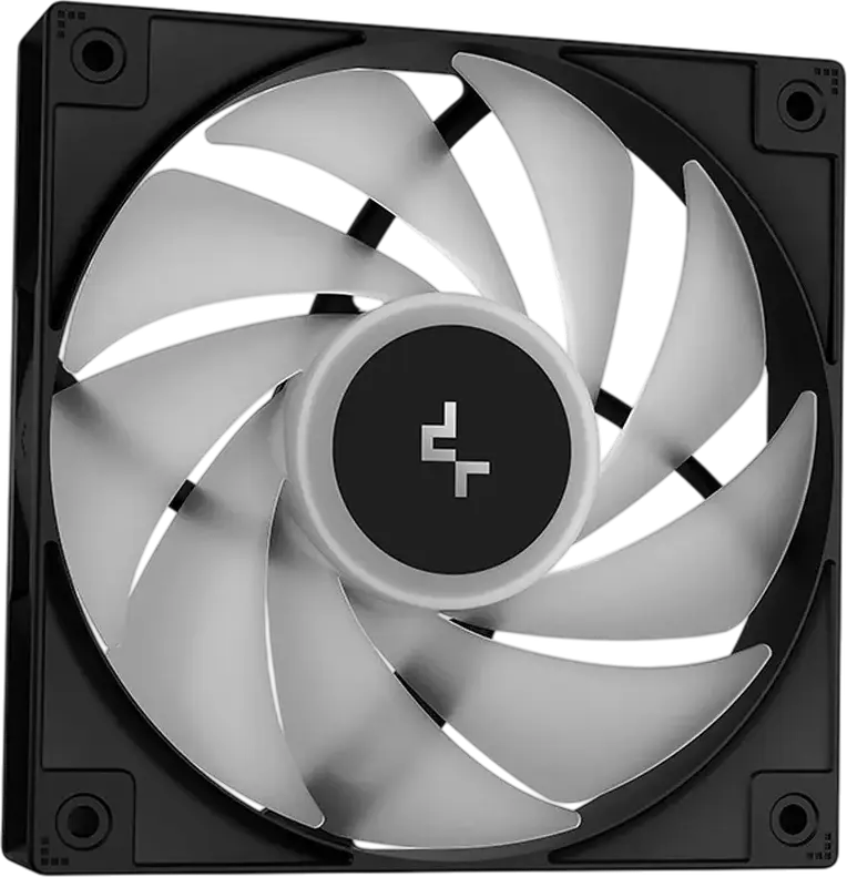 Deepcool LE240 V2 Black AIO Liquid CPU Cooler, 240mm Aluminum Radiator, Dual 120mm PWM Fans, ARGB Lighting, Intel LGA 1851/1700/1200/115x, AMD AM5/AM4