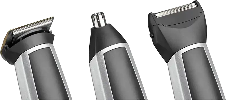 BaByliss MT726E 8-in-1 Multi Trimmer, Titanium and Stainless Steel Blades, 11 Length Settings 0.4-7mm, Cordless and Corded, for Beard, Nose, Ear and Body