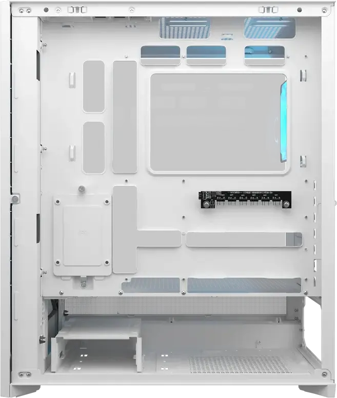 Cougar Airface 180 Mid Tower Gaming Case, White, 2x 180mm ARGB PWM Fans, ATX Support, Vertical GPU, USB 3.2 Gen 2 Type-C, RGB Sync Hub