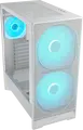 Cougar Airface 180 Mid Tower Gaming Case, White, 2x 180mm ARGB PWM Fans, ATX Support, Vertical GPU, USB 3.2 Gen 2 Type-C, RGB Sync Hub