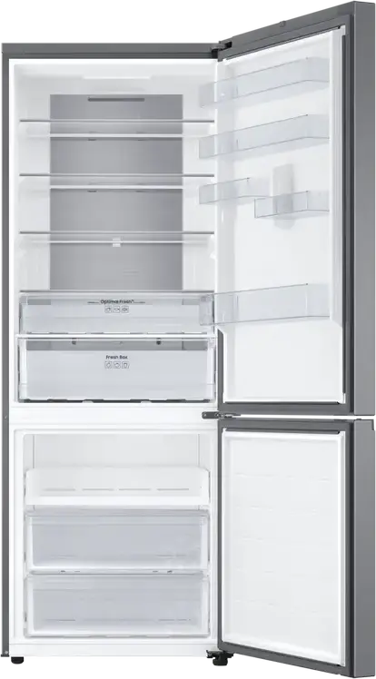 Samsung RB53DG703 Combi Refrigerator, Refined Inox, 538L Total Capacity, No Frost, Digital Inverter Compressor, SpaceMax, All-Around Cooling, Wi-Fi, AI Energy Mode
