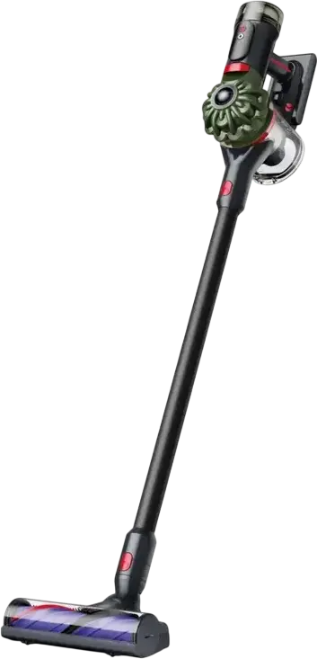 Беспроводной вертикальный пылесос Dyson V8 Cyclone, мощность всасывания 150 Вт, давление 33.9 кПа, насадка Motorbar, до 60 мин работы, контейнер 0.5 л