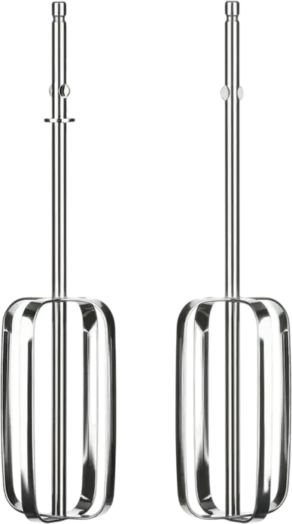 Ardesto HMK-4006W Hand Mixer 400W, 5 Speed Settings with Turbo Mode, Plastic Housing, Includes Beaters and Dough Hooks, White