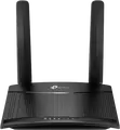 TP-Link TL-MR100 300Mbps Wireless N 4G LTE Router, 150Mbps Download, 2 External Antennas, LAN/WAN Port, Nano/Micro SIM Slot, Black