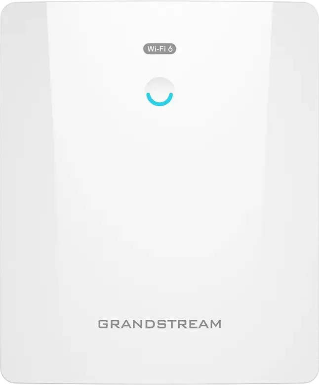 Grandstream GWN7660ELR AX3000 Outdoor Wi-Fi 6 Access Point, IP67 Weatherproof, 2.5 Gbps Ethernet, 2x2 MIMO, Mesh Support, White