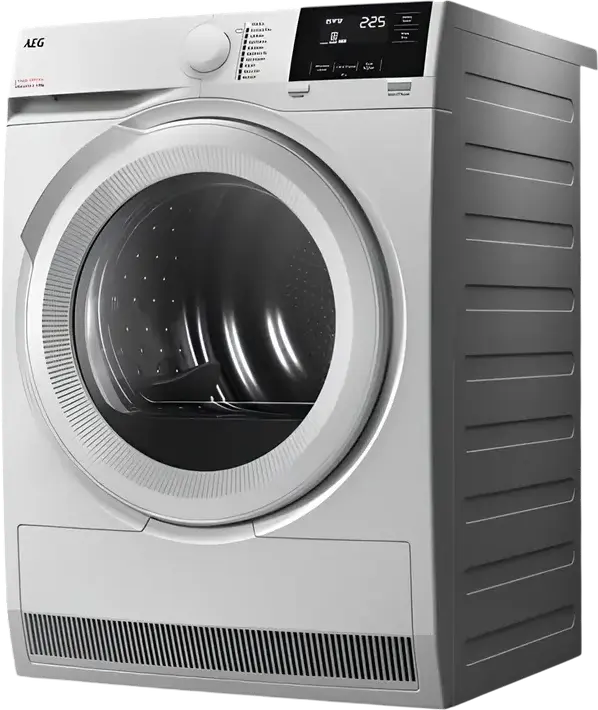 Конденсационный сушильный автомат с тепловым насосом AEG TR7182E SensiDry 7000, загрузка 8 кг, инверторный мотор, LED-дисплей, белый