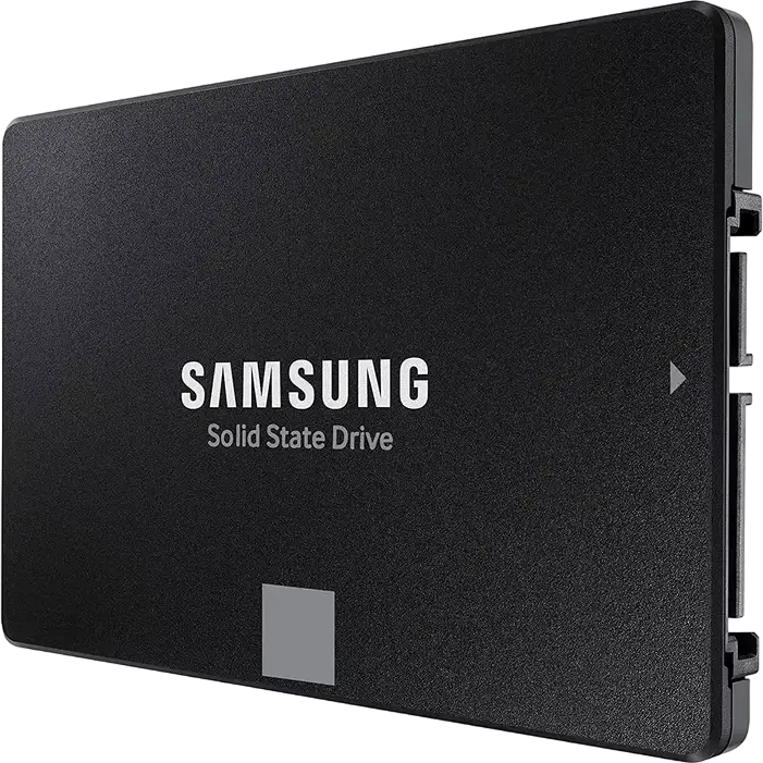 Samsung 870 EVO 1TB 2.5-inch Internal SSD MZ-77E1000 SATA III 6Gb/s V-NAND, Up to 560MB/s Read, 530MB/s Write, Intelligent TurboWrite