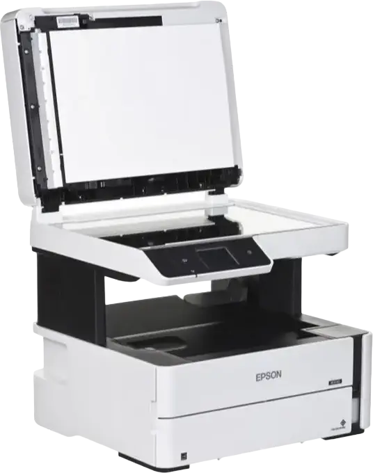 Epson EcoTank M3170 Monochrome Multifunctional Inkjet Printer, Print Scan Copy Fax, Auto Duplex, ADF, Wi-Fi Direct, Ethernet, A4, Grey
