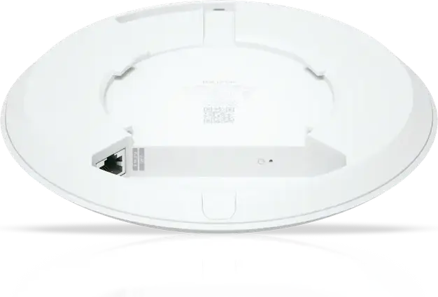 Ubiquiti UniFi U7-Lite Punct de Acces Wireless WiFi 7, Port 2.5 GbE, 4.3 Gbps 5GHz, 688 Mbps 2.4GHz, PoE, Montare Tavan/Perete, Alb