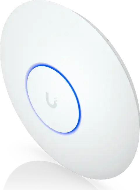 Ubiquiti UniFi U7-Lite Punct de Acces Wireless WiFi 7, Port 2.5 GbE, 4.3 Gbps 5GHz, 688 Mbps 2.4GHz, PoE, Montare Tavan/Perete, Alb