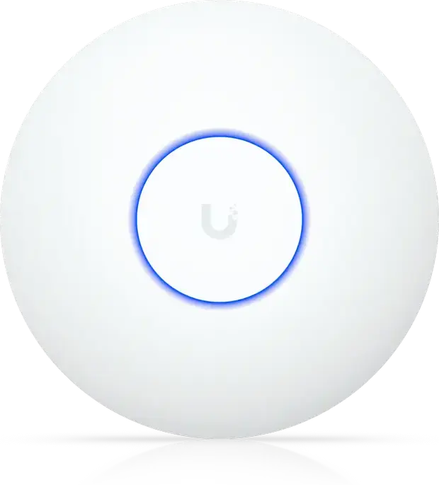 Ubiquiti UniFi U7-Lite Punct de Acces Wireless WiFi 7, Port 2.5 GbE, 4.3 Gbps 5GHz, 688 Mbps 2.4GHz, PoE, Montare Tavan/Perete, Alb