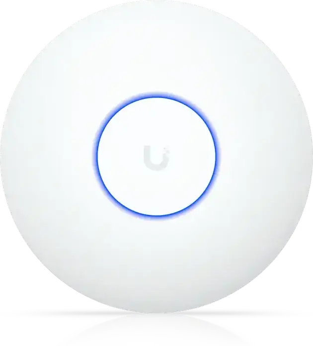 Ubiquiti UniFi U7-Lite Punct de Acces Wireless WiFi 7, Port 2.5 GbE, 4.3 Gbps 5GHz, 688 Mbps 2.4GHz, PoE, Montare Tavan/Perete, Alb