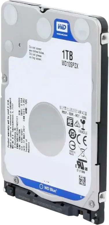 Hard Disk Intern Western Digital WD Blue WD10SPZX 1TB 2.5 inch 7mm SATA 3 5400 RPM Cache 128MB SMR