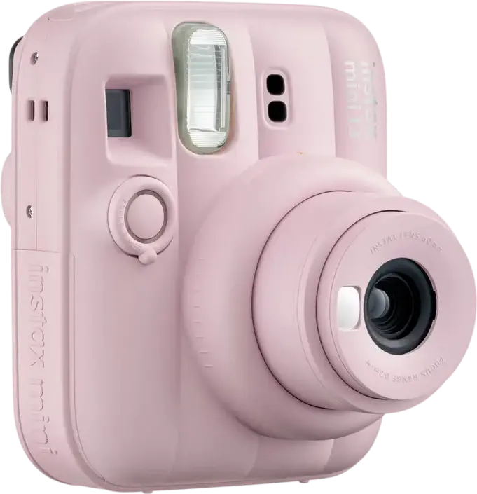 Fujifilm Instax Mini 13 Instant Camera, Automatic Exposure, Close-Up Mode, Built-in Flash, 62mm x 46mm Photo Size, Candy Pink