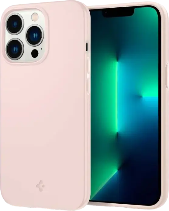 Husă Spigen iPhone 13 Pro, Thin Fit, Nisip roz