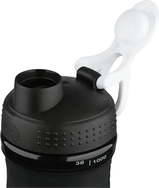 Sticla Smart Ardesto AR2204TB 1000ml din Tritan fara BPA cu Scala de Masura, Maner si Supapa de Baut