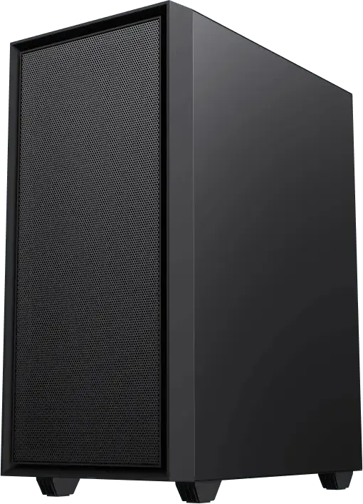 Carcasa PC Gamemax Storm (6651) Mini-Tower Micro-ATX, Sticla Temperata, Otel SPCC, Suport Radiator 360mm, 1x Ventilator 120mm FRGB, Negru