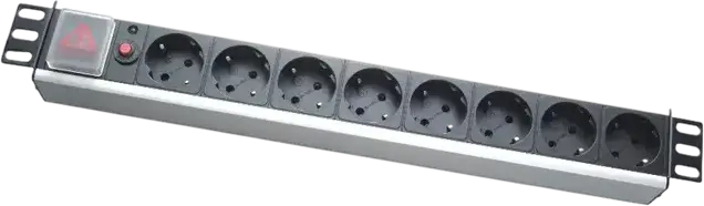 19" 1U power socket,  PDU-GM001, 8 ports, 16A, 1.8M, PVC sheel, APC Electronic