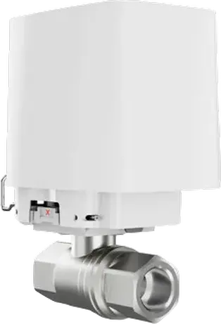 Ajax WaterStop Jeweller Wireless Water Leak Valve 3/4" (DN 20) RuB Valve, Jeweller Protocol, 1100m Range, White