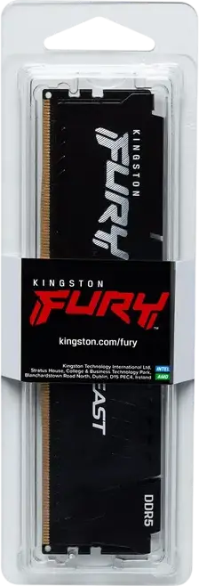 Memorie RAM Kingston FURY Beast, DDR5 SDRAM, 6400 MHz, 32GB, KF564C32BBE-32