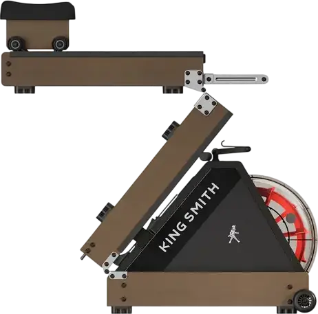 Kingsmith WR20 Water Rowing Machine, Tri-fold Compact Design, Walnut Wood, 6-Level Water Resistance, LED Display, KS Fit App, Max User 150kg