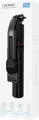 Proove Lite Shot Selfie Stick Tripod, 106 cm Max Length, Aluminum Alloy and ABS, 360 Degree Rotation, Mechanical Smartphone Holder, Black