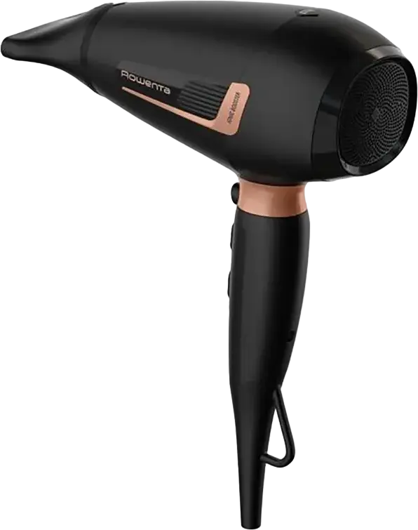 Фен для волос Rowenta Pro Expert CV8830F0, 2200 Вт, AC-мотор, технология Ionic Booster, 3 режима температуры, 2 скорости, диффузор и концентратор