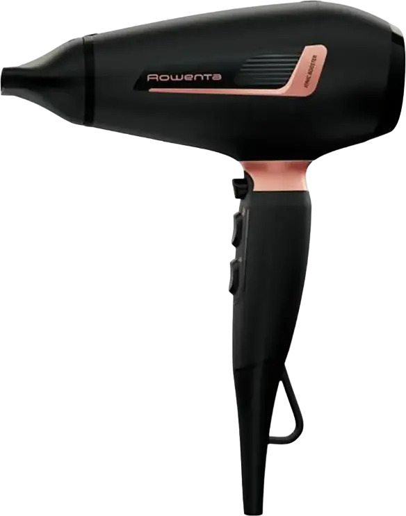 Фен для волос Rowenta Pro Expert CV8830F0, 2200 Вт, AC-мотор, технология Ionic Booster, 3 режима температуры, 2 скорости, диффузор и концентратор