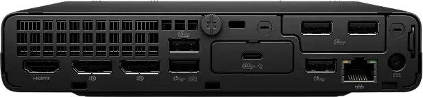 Мини-ПК HP ProDesk 4 Mini G1i, Intel Core Ultra 5 225T (Series 2) 10 ядер, 16ГБ DDR5 RAM, SSD 512ГБ NVMe, Windows 11 Pro, Wi-Fi 6E, Черный