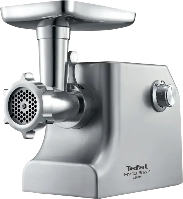 Mașină de tocat carne Tefal NE-858D38, Argintiu