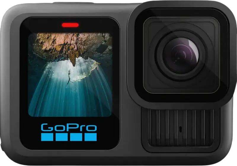 Camera Action GoPro HERO13 Black, Video 5.3K60, Foto 27MP, Stabilizare HyperSmooth 6.0, HDR 10-bit, Baterie Enduro 1900mAh, Wi-Fi 6, Negru