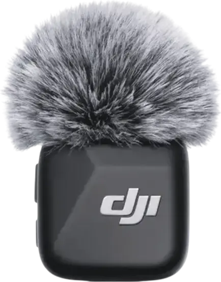 DJI Mic Mini Wireless Lavalier Microphone System, Omnidirectional 2 TX + 1 RX, Bluetooth 5.3, 400m Range, USB-C/Lightning/3.5mm, Ultralight Plug-and-Play