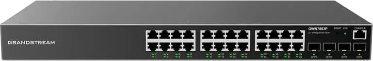 Comutator PoE Grandstream GWN7803P, IEEE 802.3af/at