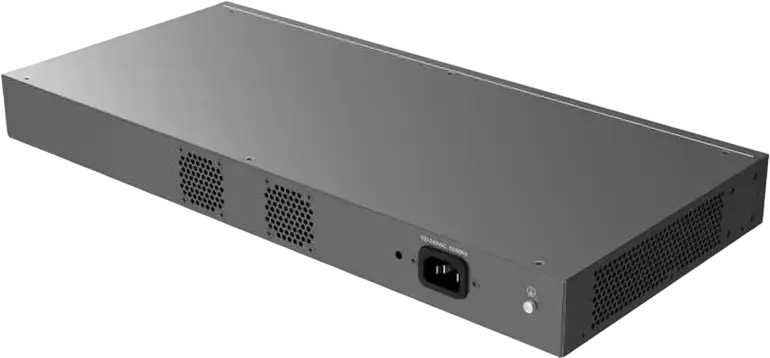 Switch Gestionabil PoE Grandstream GWN7803P Layer 2+, 24 Porturi Gigabit Ethernet, 4 Porturi Gigabit SFP, Buget Putere 400W, IEEE 802.3af/at, Rack Mount