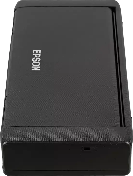 Портативный струйный принтер A4 Epson WorkForce WF-100W, Wireless Wi-Fi Direct, 5760 x 1440 dpi, пигментные чернила, аккумулятор, черный