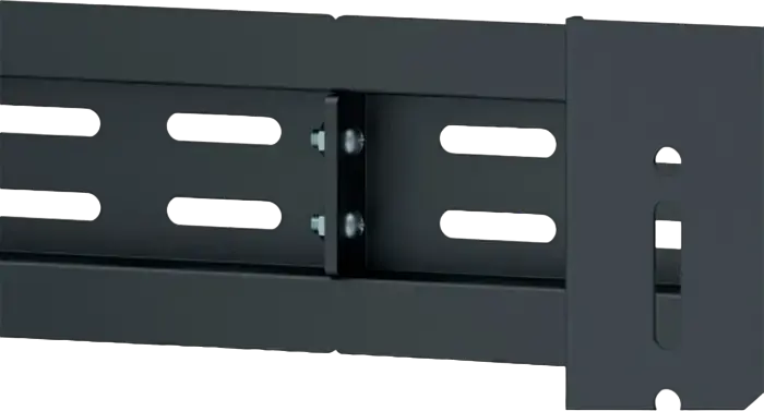 Reflecta PLANO Video Wall 60-6040 Professional Wall Mount for 37-70 inch Screens, Pop-Out Function, Powder Coated Steel, Black, Max Load 45kg