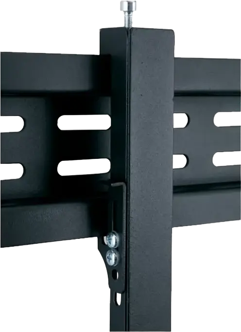 Reflecta PLANO Video Wall 60-6040 Professional Wall Mount for 37-70 inch Screens, Pop-Out Function, Powder Coated Steel, Black, Max Load 45kg