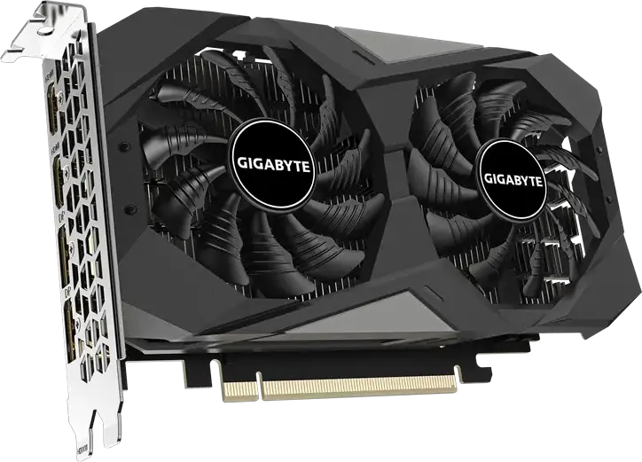 Gigabyte GeForce RTX 3050 Windforce OC V2 6GB GDDR6 Graphics Card GV-N3050WF2OCV2-6GD, Ray Tracing, DLSS, Dual Fan Cooling, PCI-E 4.0
