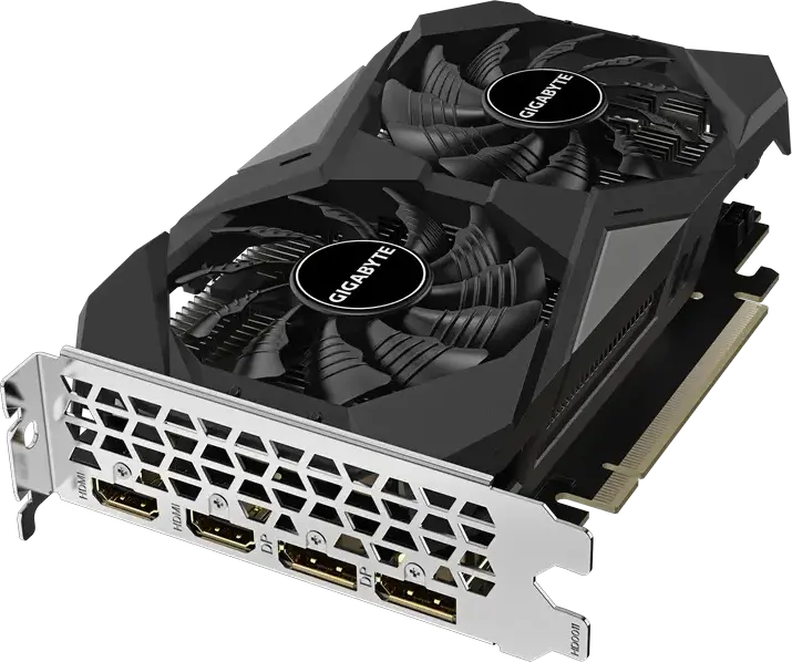 Gigabyte GeForce RTX 3050 Windforce OC V2 6GB GDDR6 Graphics Card GV-N3050WF2OCV2-6GD, Ray Tracing, DLSS, Dual Fan Cooling, PCI-E 4.0