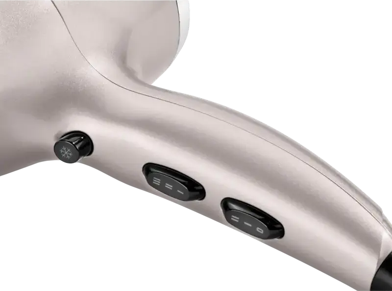 BaByliss D781E Professional Hair Dryer, 2300W, Titanium-Ceramic Heating Element, Ionic Technology, Cold Air Shot, Concentrator Nozzle, Pink