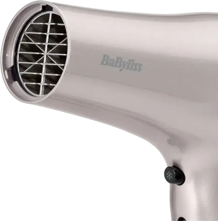 BaByliss D781E Professional Hair Dryer, 2300W, Titanium-Ceramic Heating Element, Ionic Technology, Cold Air Shot, Concentrator Nozzle, Pink