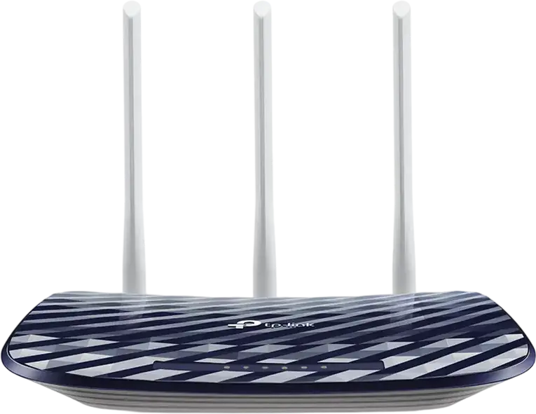 Router Wireless Dual Band TP-Link Archer C20 AC750, Wi-Fi 802.11ac, 3 Antene Fixe Omnidirectionale, 4 Porturi Ethernet, Moduri Router/Extensor/AP