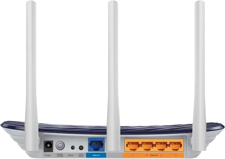 Router Wireless Dual Band TP-Link Archer C20 AC750, Wi-Fi 802.11ac, 3 Antene Fixe Omnidirectionale, 4 Porturi Ethernet, Moduri Router/Extensor/AP