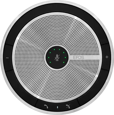 Microfon portabil pentru înregistrare vocală EPOS EXPAND SP 20 ML, Fără fir/Cu fir, Argintiu