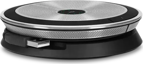 Speakerphone Portabil EPOS Expand SP 20 ML, Microfon Omnidirectional, Conectivitate USB si 3.5mm, Baterie 20h, Claritate Voce HD, Argintiu