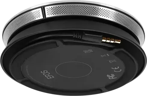 Speakerphone Portabil EPOS Expand SP 20 ML, Microfon Omnidirectional, Conectivitate USB si 3.5mm, Baterie 20h, Claritate Voce HD, Argintiu
