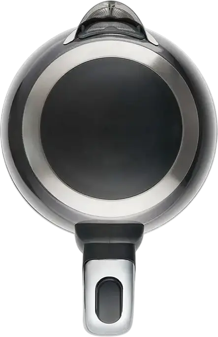 Zelmer ZCK8025 Electric Kettle, 1.7L Capacity, 2200W Power, Stainless Steel and Glass Body, Hidden Disc Heating Element, Anti-calc Filter, Black